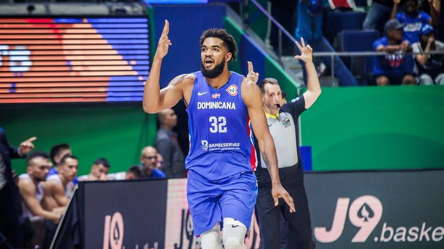 Karl-Anthony Towns, Dominican Republic attribute gutsy FIBA World Cup win over Italy to two factors 